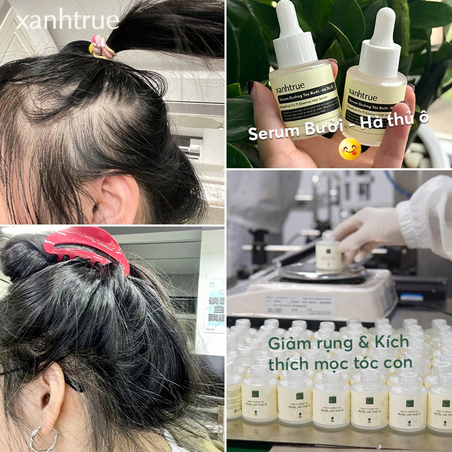 Trước sau serum - xanhtrue