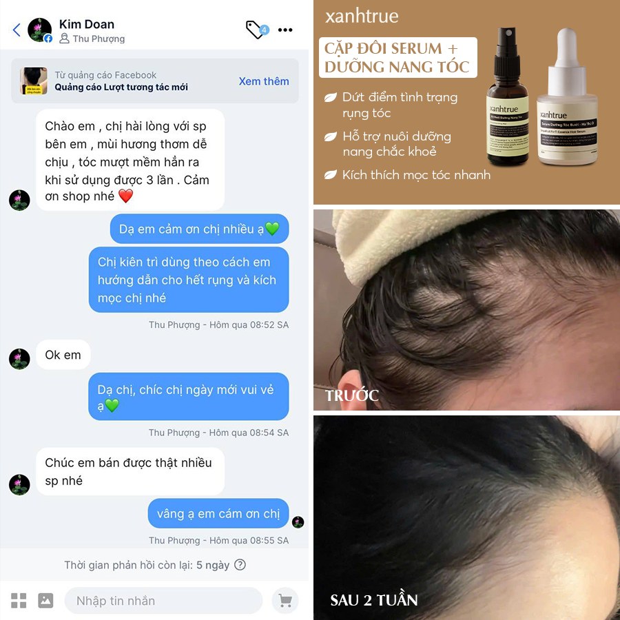 Feedback Kim Doan - xanhtrue