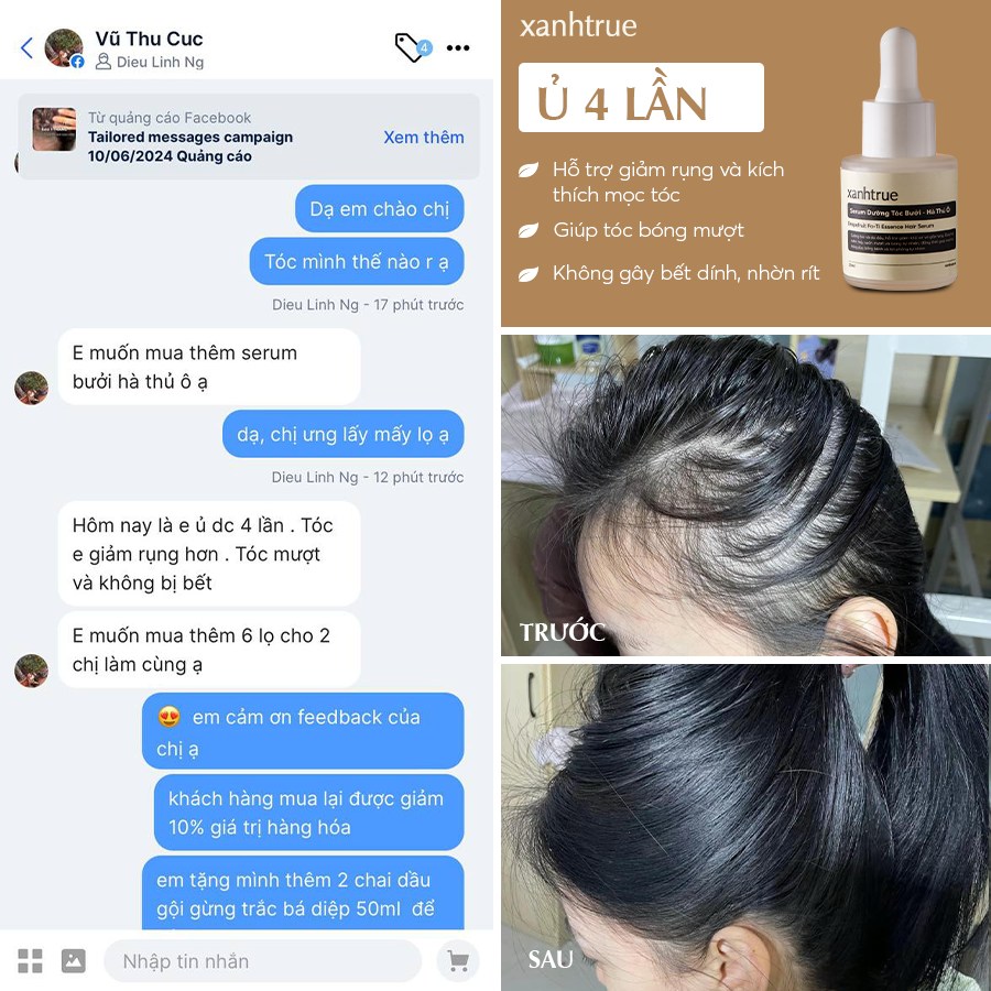 Feedback Vũ Thu Cúc - xanhtrue