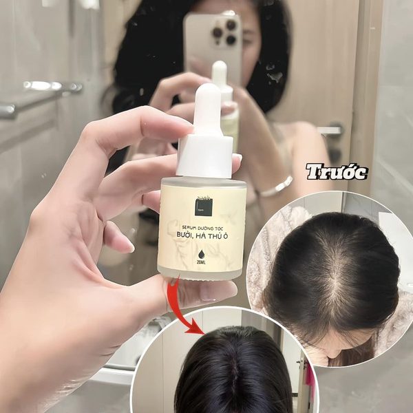 Feedback 2 tuần tóc mọc thấy rõ